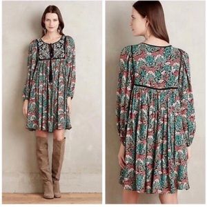 🌱na🌱Anthropologie floreat dress, size xs